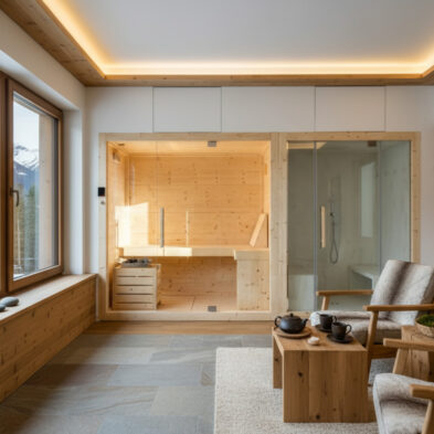 All inn con sauna in abete e bagno turco