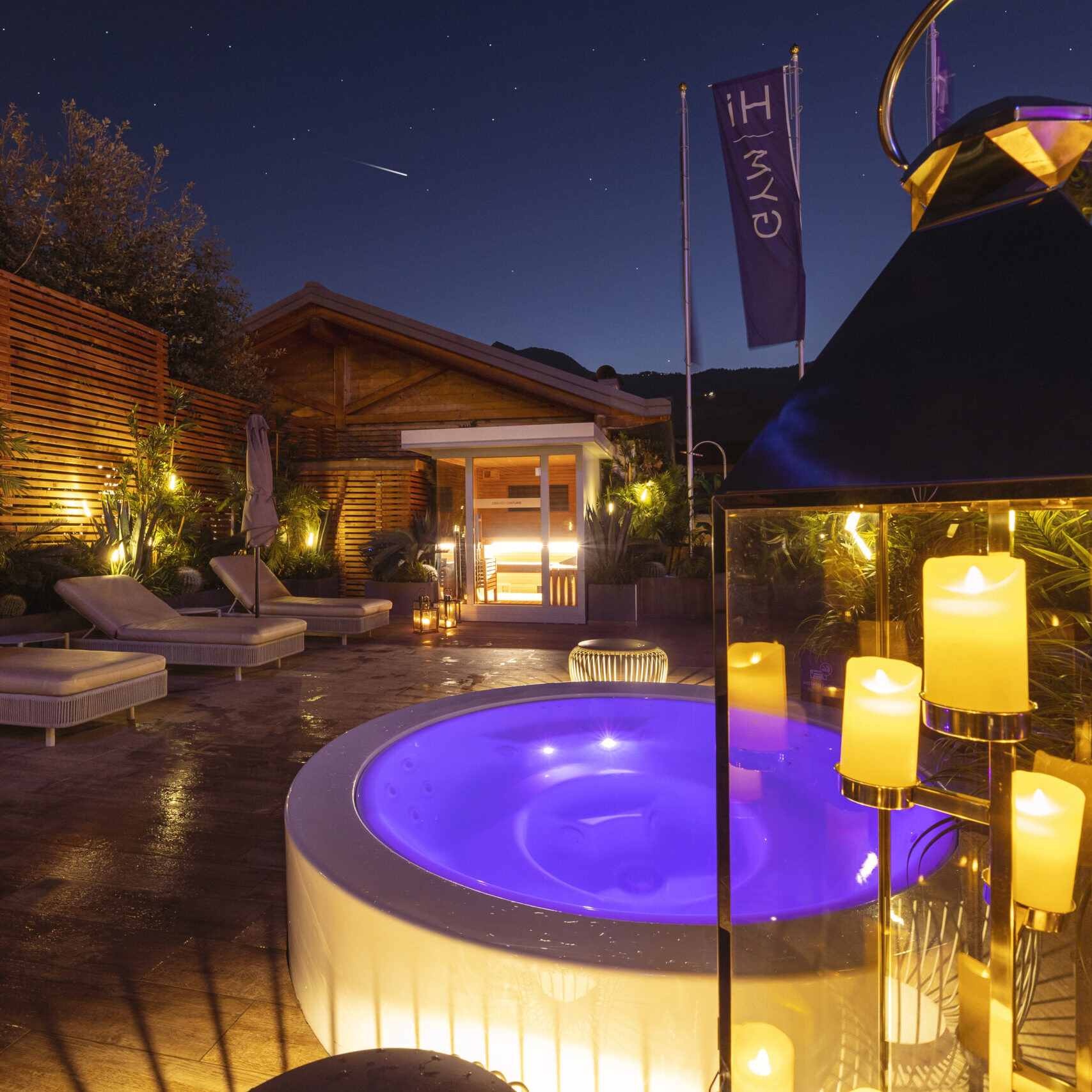 WELLNESS OUTDOOR CON SAUNA